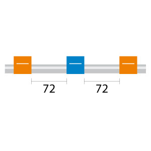 PVC Pump Tube 3tag 0.25mm ID Orange/Blue (PKT 12)