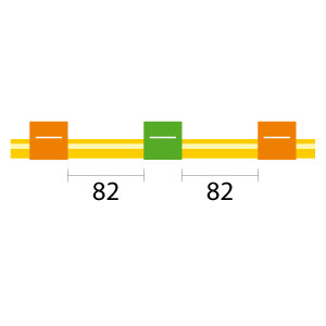 Solva Flex Pump Tube 3 tag 0.38mm ID Orange/Green (PKT 12)