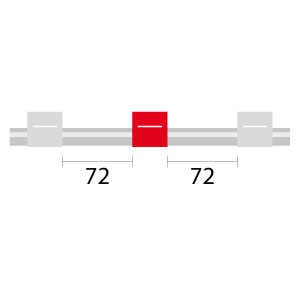 PVC Pump Tube 3tag 1.09mm ID White/Red (PKT 12)
