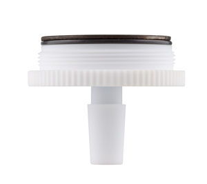 TFE Spray Chamber Cap with B14 Drain