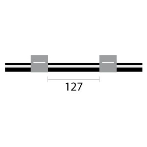 Viton Pump Tube 2tag 1.30mm ID Grey/Grey (PKT 12)