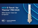 Quartz Tube Set for Thermo PRO E-Torch DUO