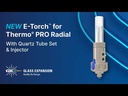 Quartz Tube Set for Thermo PRO E-Torch Radial