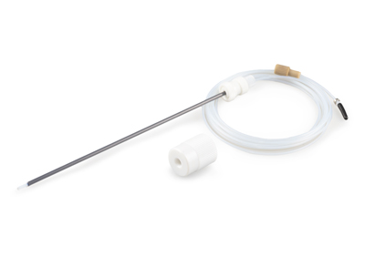 PTFE Sheathed Carbon Fibre Probe 1.0mm ID with 1/4-28 ratchet fitting (for Agilent SPS 3, SPS 4)
