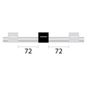 Contour Flared End PVC Pump Tube 3tag 0.95mm ID White/Black (PKT 6)