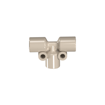 Tee for Bubble Injector Assembly