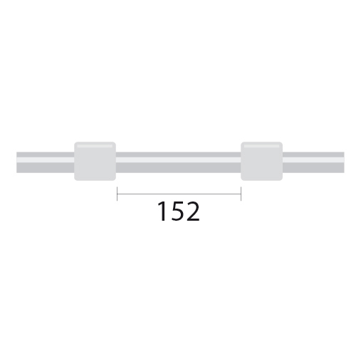 ProLok Tygon MH Pump Tube 2tag (152mm) 1.02mm ID White/White (PKT 6)