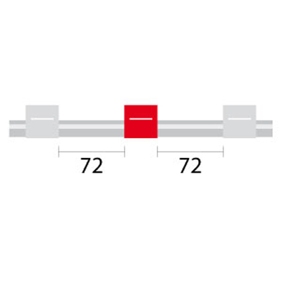 Contour Flared End PVC Pump Tube 3tag 1.09mm ID White/Red (PKT 6)