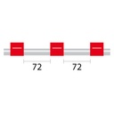 ProLok Contour Flared End PVC Pump Tube 3tag 1.14mm ID Red/Red (PKT 6)