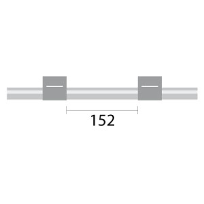ProLok Contour Flared End PVC Pump Tube 2tag 1.30mm ID Grey/Grey (PKT 6)