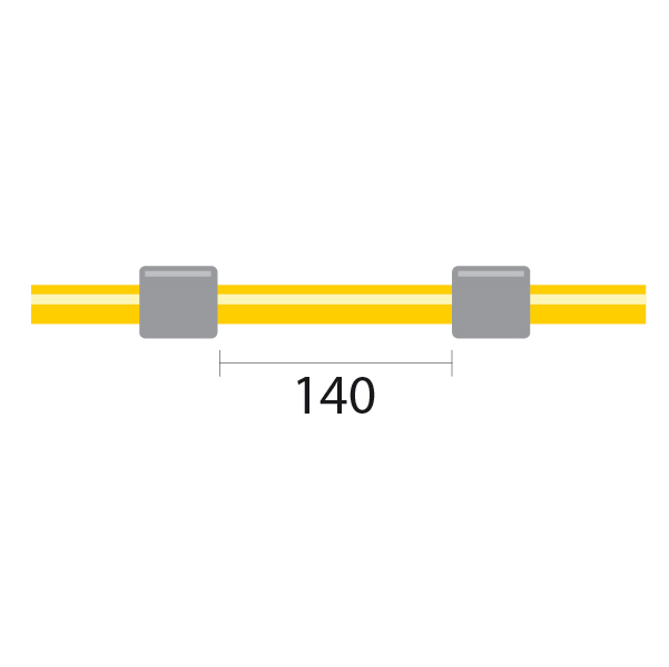 Solva Flex Pump Tube 2tag 1.30mm ID Grey/Grey (PKT 12)