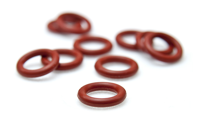 Silicone O-rings 9X1.8S70 (PKT 10)