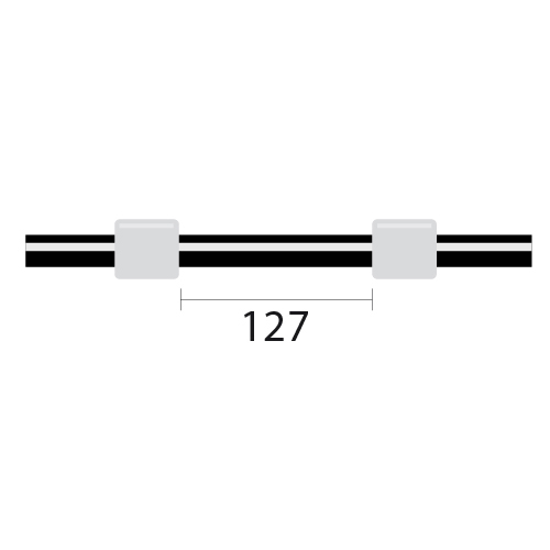 ProLok Viton Pump Tube 2tag 1.02mm ID White/White (PKT 12)