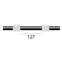 ProLok Contour Flared End Viton Pump Tube 2tag 1.02mm ID White/White (PKT 6)