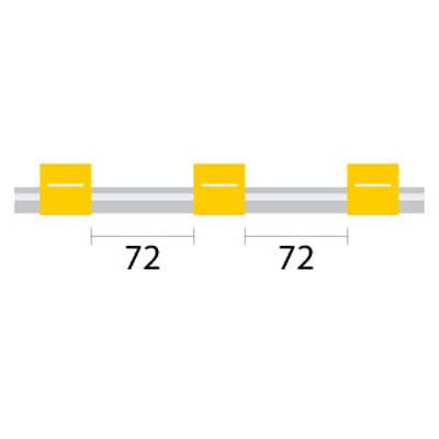 PVC Pump Tube 3tag 1.42mm ID Yellow/Yellow (PKT 12)