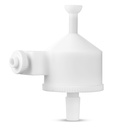 Twister TFE Spray Chamber with B14 Drain and Helix CT