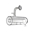 Quartz Scott Style Spray Chamber for Agilent 7850, 7900 and 8900 with UHMI