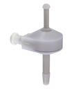 PFA Tracey Spray Chamber with B14 drain for Shimadzu ICPMS-2030
