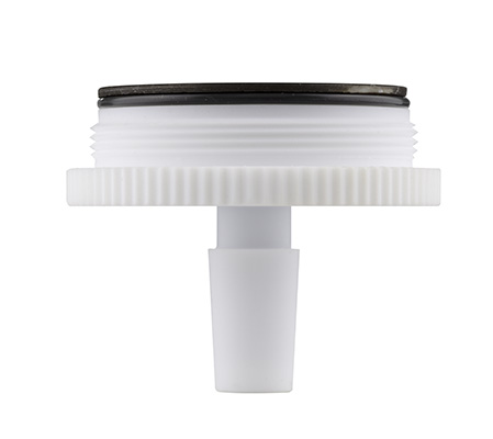 TFE Spray Chamber Cap with B14 Drain