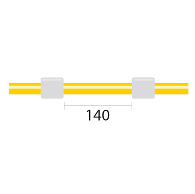 ProLok Contour Flared End Solva Flex Pump Tube 2tag 1.02mm ID White/White (PKT 6)
