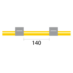 Contour Flared End Solva Flex Pump Tube 2tag 1.30mm ID Grey/Grey (PKT 6)