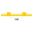 Contour Flared End Solva Flex Pump Tube 2tag 1.42mm ID Yellow/Yellow (PKT 6)