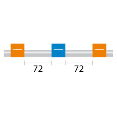 PVC Pump Tube 3tag 0.25mm ID Orange/Blue (PKT 12)