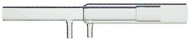 Semi Demountable Quartz Torch Body, 6mm OD side arms for Finnigan Element