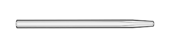 Tapered Quartz Injector 2.4mm