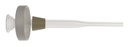 Tapered Quartz Injector for D-Torch 1.5mm with Ball Joint