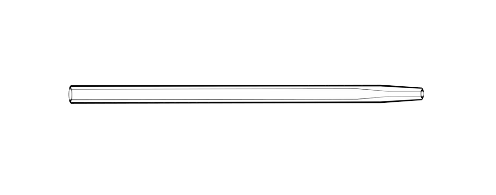 Tapered Quartz Injector 1.0mm