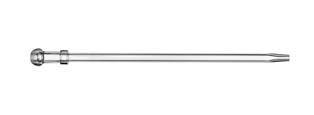 Tapered Quartz Injector with ball joint 2.5mm (suitable for Elan DRC, NexION)
