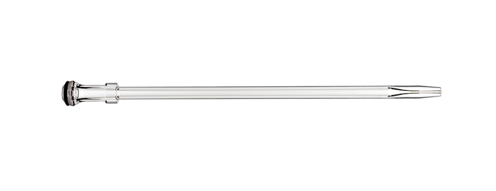 HT Quartz Injector with Ball Joint, 0.8mm ID