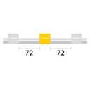 ProLok Contour Flared End PVC Pump Tube 3tag 0.57mm ID White/Yellow (PKT 6)