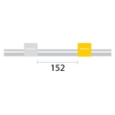 ProLok Contour Flared End PVC Pump Tube 2tag 0.57mm ID White/Yellow (PKT 6)