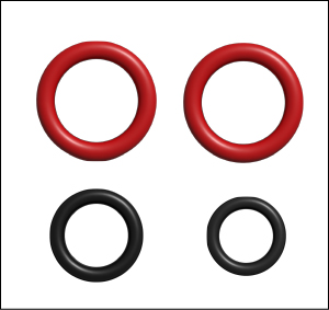 [70-0459] O-ring Kit for SDT Torch Adaptor 31-808-0459