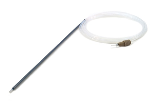 [70-803-0793] PTFE Sheathed Carbon Fibre Probe 1.0mm ID with 1/4-28 ratchet fitting (for Cetac ASX-200, 500, 800 & PerkinElmer S20 Series)