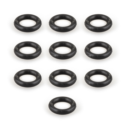 [70-803-1381] PTFE Coated Viton O-rings 6x2mm (PKT 10)