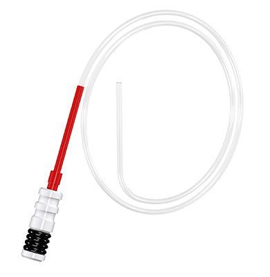 [70-803-1714] Probe Connecting Line 0.75mm ID (Red)