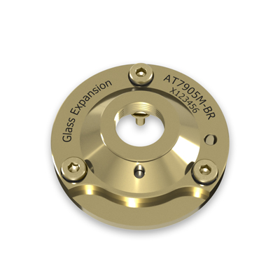 [AT7905M-BR] Brass Skimmer Adaptor Base Agilent 7900 m lens