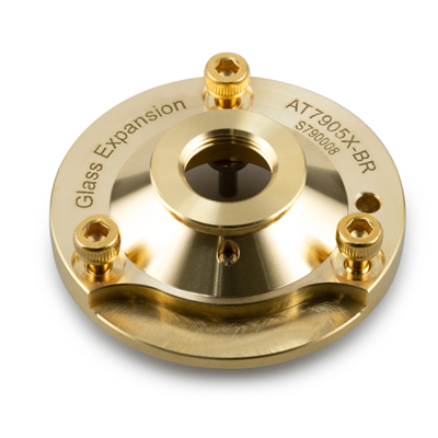 [AT7905X-BR] Brass Skimmer Adaptor Base Agilent 7900 x lens