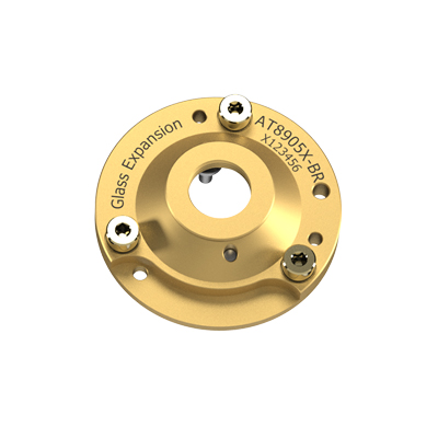 Base adaptadora de skimmer de latão para Agilent 8900 x lente