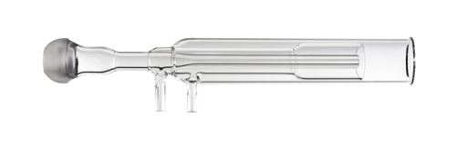 [30-808-5127] Quartz Torch 170mm, 1.8mm injector, 4mm OD side arms with S19 for Spectro EOP