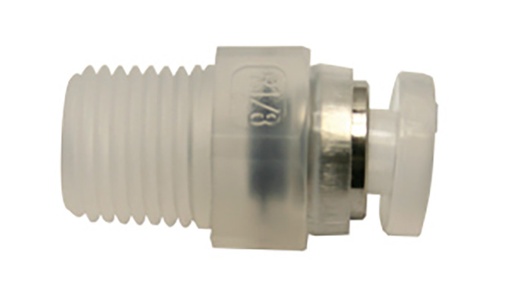 [1847] Straight Adaptor PP 4mm