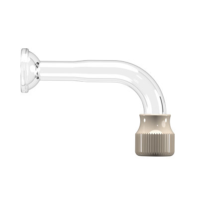 [21-809-5038] DC Quartz Transfer tube with S13 Elbow