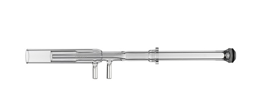 [30-808-0242] Quartz Torch 1.5mm injector with 4mm OD side arms for ARL Mini
