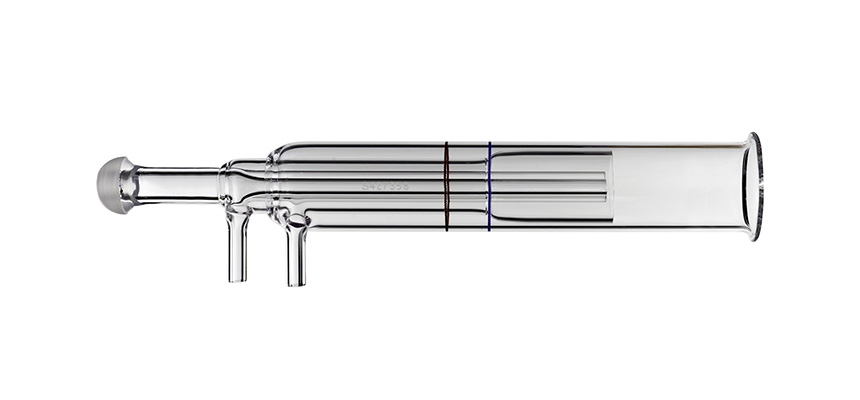 Quartz Torch 2.5mm injector, 4mm OD side arms for Spectro EOP | Glass ...