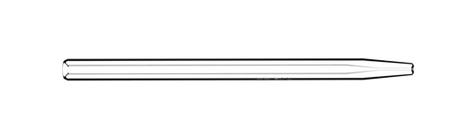 [31-807-0006] Tapered Quartz Injector 1.5mm