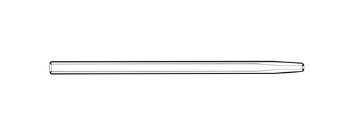 [31-808-3423] Tapered Quartz Injector 1.0mm