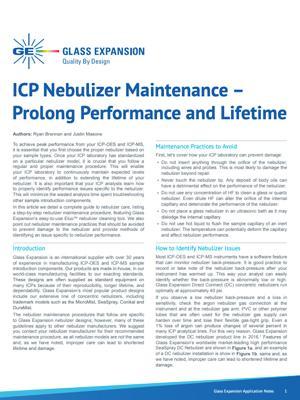 Nebulizer Maintenance App Note
